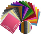 12" x 12" Felt Fabric Sheets for Crafts, 1mm Thick, Squares Felt Paper for - Image 4
