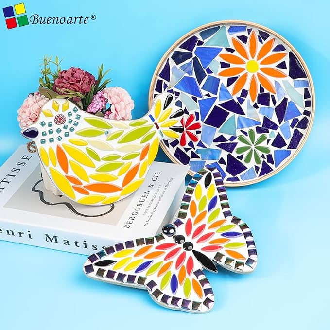 454g Petal Ceramic Mosaic Tiles - Image 2