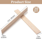 Wood Strips Slats Wooden Sticks - Image 2