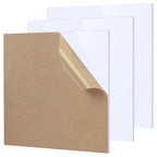 Adrattnay White Acrylic Sheets 1/8 Thick, Opaque Acrylic Sheets Acrylic Panel by WOODEXPERT