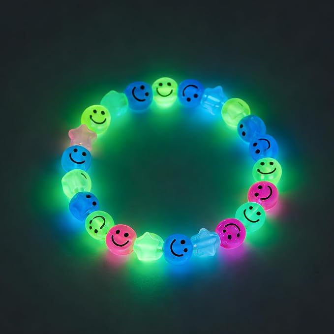 800pcs Pony Beads, Kandi Beads for Bracelets Making Kit, Hair Braids Crafts - Image 7