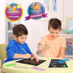 FUNNYB&G Rainbow Scratch Paper Art - Image 2