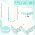 Frienda 30 Pack 4"x6" Rubber Stamp Carving Blocks Bulk Rubber Carving Linoleum - Image 2