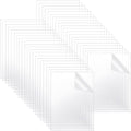 Queekay 40 Pcs 4 x 6 Inch Clear Acrylic Sheet 0.04'' Thick Plastic Blank by Queekay