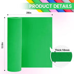 Do²ping Green Eva Foam Sheets Roll, 10mm EVA Craft Foam 39''x13.9'' High - Image 3
