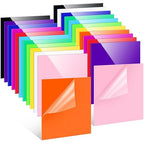 Remerry 24 Pcs 12 x 12 Inch Colored Acrylic Sheets, 12 Colors Opaque Panels by Remerry
