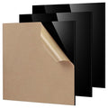Adrattnay Black Acrylic Panels 1/8 Thick, Opaque Acrylic Panels by WOODEXPERT