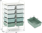 BECOMFORT 10-Drawer Rolling Cart - Image 3