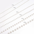 4mm Crafts Faux Pearl Beads Garland Pearl Bead Roll Strand of Pearls to - Image 3