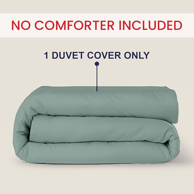 Kotton Culture 120"x98" 1 Pc Oversized King Duvet Cover Only 100% Egyptian - Image 2