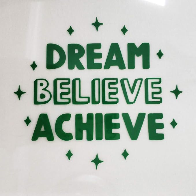 guangyintong Heat Transfer Vinyl Green HTV Rolls, Glossy Surface HTV Vinyl - Image 5