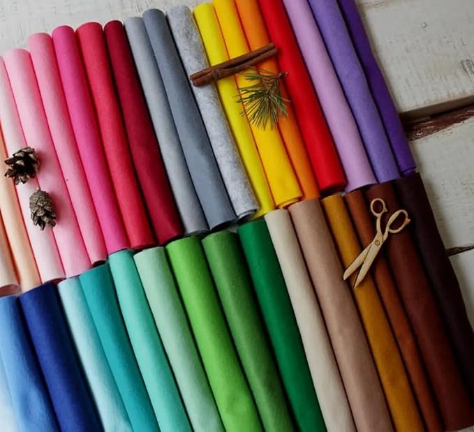 YYCRAFT Craft Soft Felt Sheets 9 Inch X 12 Inch - Image 4