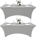 115 2-Pack 8ft Spandex Table Covers by Unknown