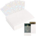 100pcs Photocard Sleeves, 9.1x6.5cm/3.58x2.56in Love Heart-Shape Holographic by Unknown