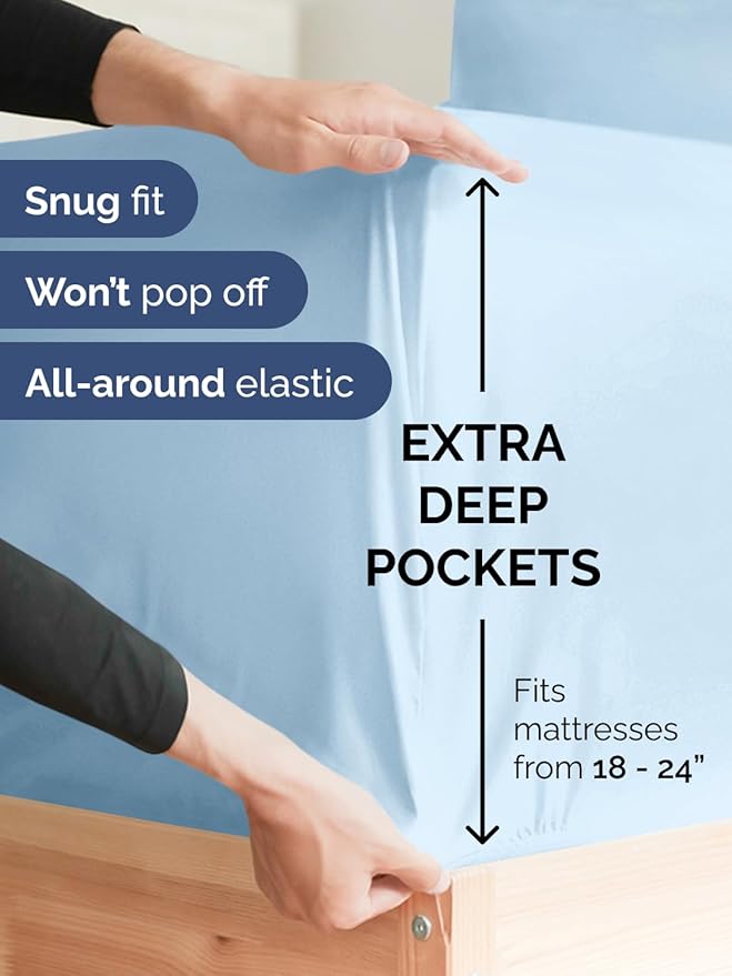 Extra Deep Cal King Sheet Set - Image 3