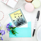 GLOBLELAND Flowers Grass Reeds Clear Stamps - Image 6