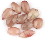 10pcs, Natural Gemstone Cabochon, Wholesale Assorted Flatback Crystals by CRYSTALINES