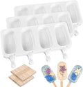 Sakolla 3 Pcs 4 Cavity Mini Popsicle Silicone Molds by Sakolla