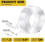 Kelasy Nano Double Sided Tape Heavy Duty, Extra Strong Sticky Double Sided - Image 2