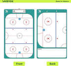 WISYOK Hockey Clipboard for Coaches, Dry Erase | - Image 3