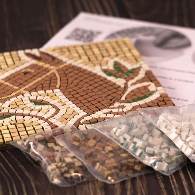Colorful Mosaic Craft Set for Kids and Adults, Fun and Simple Mosaic kit - Image 3