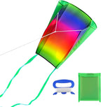 Easy Flyer Kite with Long Tail and String Line by Motroce