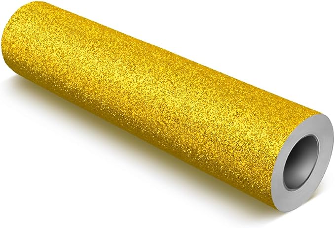 VViViD DECO65 Gold Flake Metallic Glitter Adhesive Vinyl 6 Feet x 1 Foot by VVIVIDVINYL