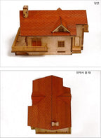 Desktop Wooden Model Kit Garden House A - Image 7