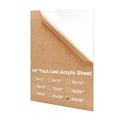 KINLINK 24x36 Plexiglass Sheets 1/8 inch Thick - 3mm White Cast Acrylic Sheet by KINLINK