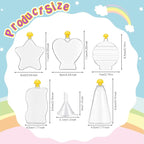 Liliful Sand Art Bottles for Kids, Plastic Crafts Kit Bulk - Image 2