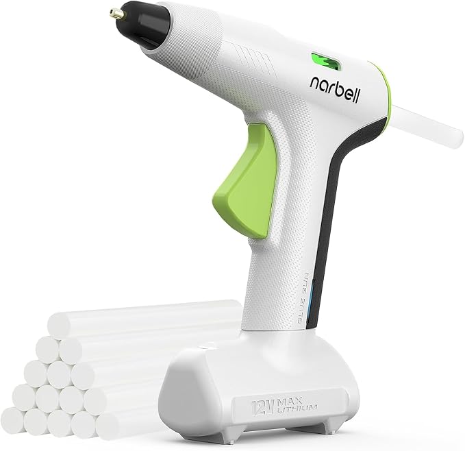 Narbell 12V Full Size Hot Glue Gun Cordless by Narbell