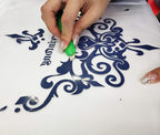 guangyintong Heat Transfer Vinyl Navy Blue HTV Rolls, Matte Surface HTV Vinyl - Image 5