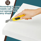 Frienda 2 Pack 2" x 22" x 22"Upholstery High Density Foam Cushion Replacement - Image 5