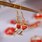 Bulk Gold Enamel Charms for Jewelry Making, Colorful Metal Charms Pendant for - Image 4