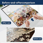 YMNLWZ Puzzle Storage 1000 Pieces Large-Capacity Storage Puzzle, 20 Transparent - Image 4