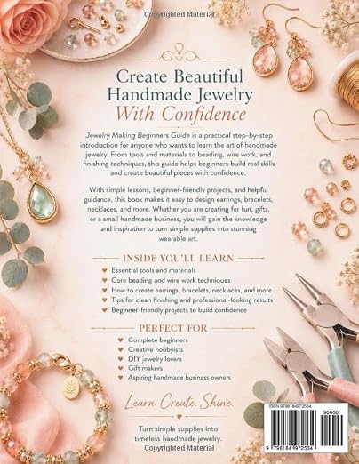Jewelry Making Beginners Guide: The Step-by-Step Blueprint to Wire-Wrapping - Image 2