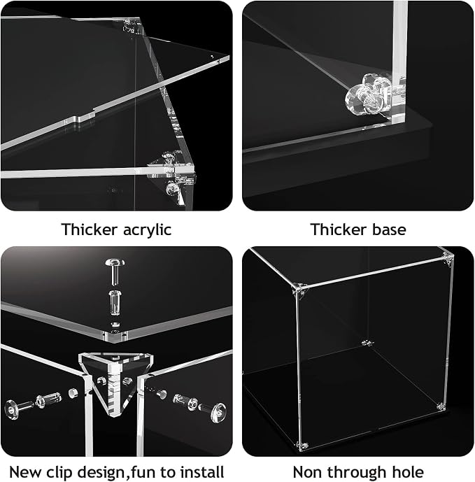 Clear Acrylic Display Case Self Assembly - Image 5