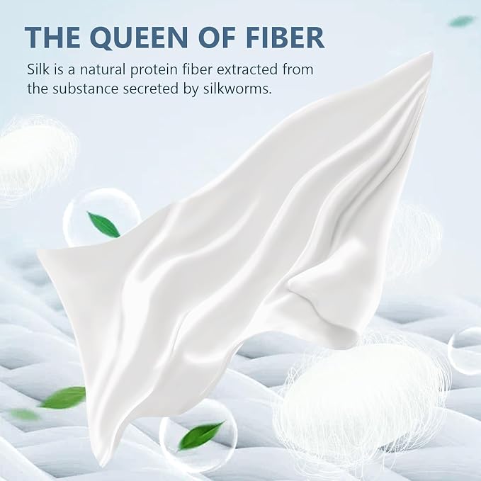 Silk Pillow Cases Queen Size 100% Mulberry Silk Pillowcase - Image 2