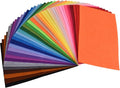 40pcs Coloured Felt Cloth Nonwoven 8 x 12 inches Felt Fabric Sheets DIY Craft by HEXJOZEI