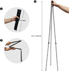 RRFTOK 3 Pack 63 in Sign Easel Stands, Instant-Fold Tripods - Image 7