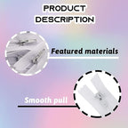 DOITEM 25cm/10 Inch Multicolor Nylon Coil Zippers - Image 4