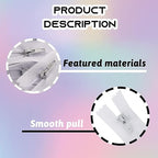 Zippers for Sewing, DOITEM 24 pcs 15cm/6 Inch Multicolor Nylon Coil Zippers for - Image 5