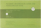 MEEDEN 15×10.2" Cotton Watercolor Paper Block, Textured Surface Watercolor Paper by MEEDEN