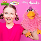 Living Puppets - Cheeks the Pink Chicken, 14 Inch Plush Hand Puppet - Image 3