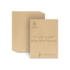 1/4 Inch Baltic Birch Plywood 6 mm B/BB Grade Craft Wood, by Woodpeckers