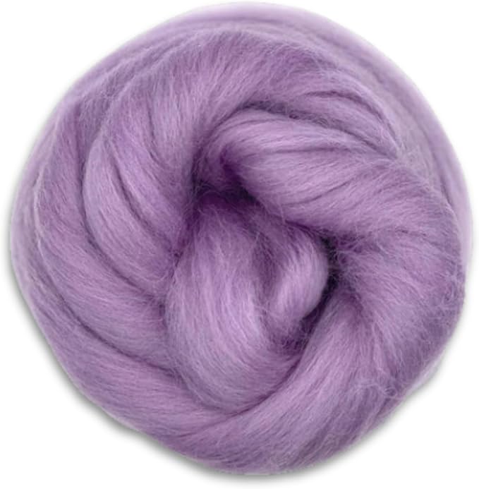 Revolution Fibers Dyed Corriedale Wool | 8.2 Ounces of Premium Combed Wool Top by RevolutionFibers