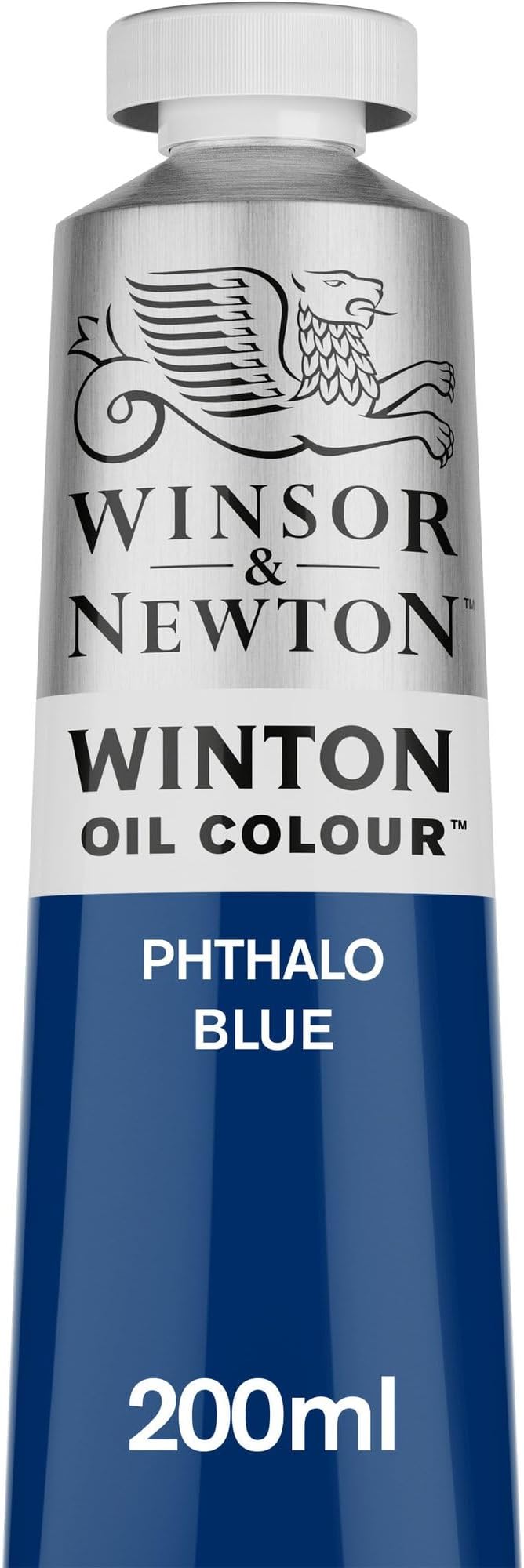 Winsor & Newton Winton Oil Color, 200ml Tube, Phthalo Blue by WinsorNewton