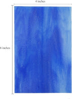 Lanyani（10 Sheets）Blue Variety Stained Glass Sheets 4 x 6 inch Opal Art Glass - Image 6