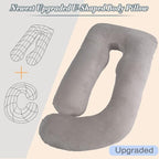 60 Inch Pregnancy Pillows for Sleeping, Extra Large U Shaped Body Pillow - Image 7