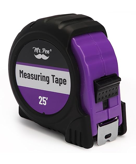 Mr. Pen- Retractable Tape Measure 25 ft, Easy Read | Steel Retractable by MrPen